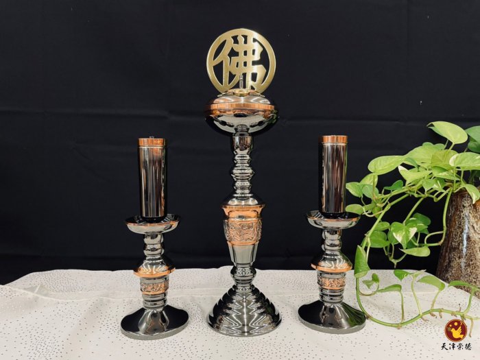 迷你佛燈-古銅色
