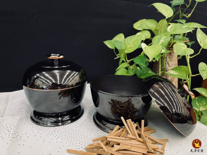 中組佛燈-古銅色