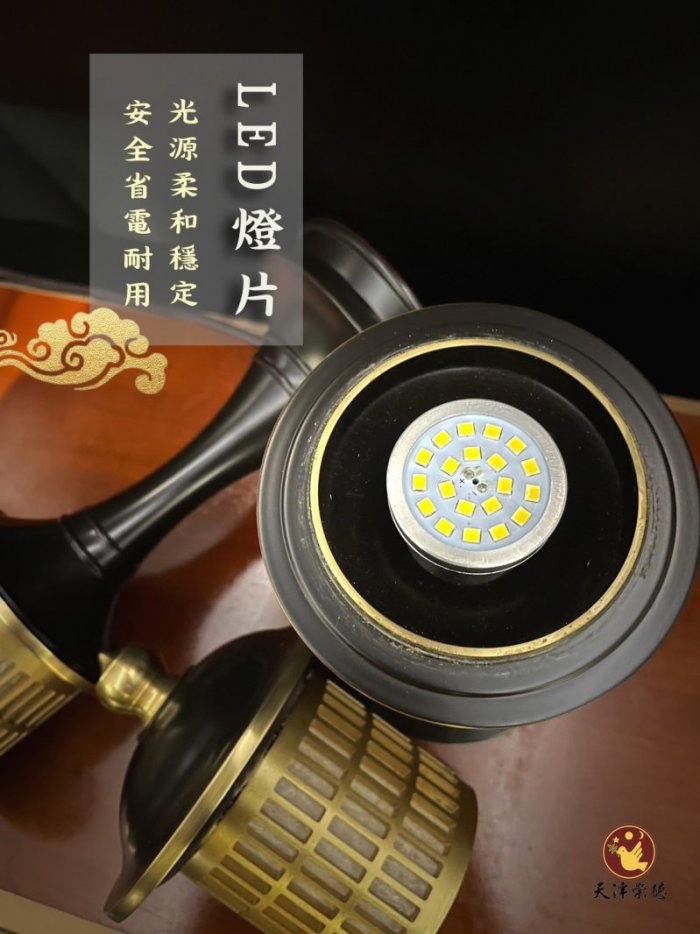 LED直孔型吉祥燈