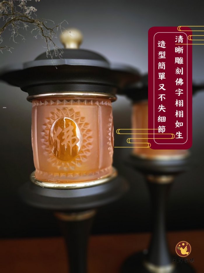 LED日式紅佛字