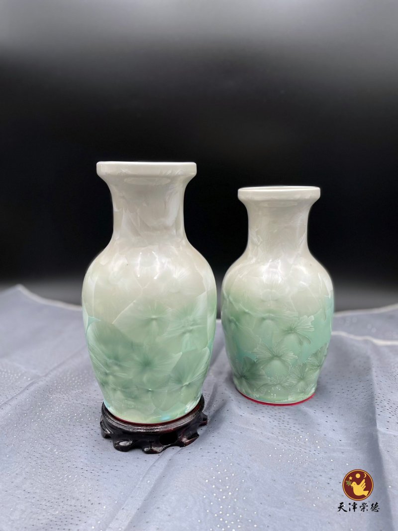 結晶釉綠-無獅瓶