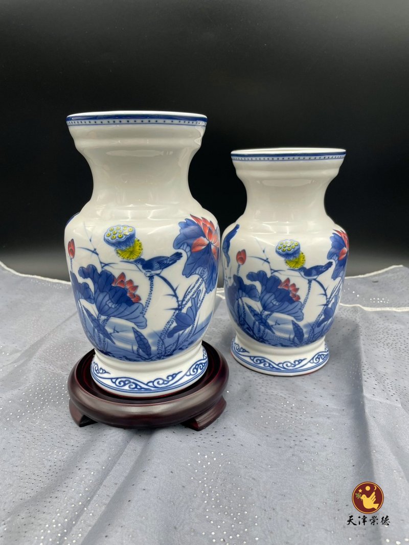 秀色荷花-平肩款