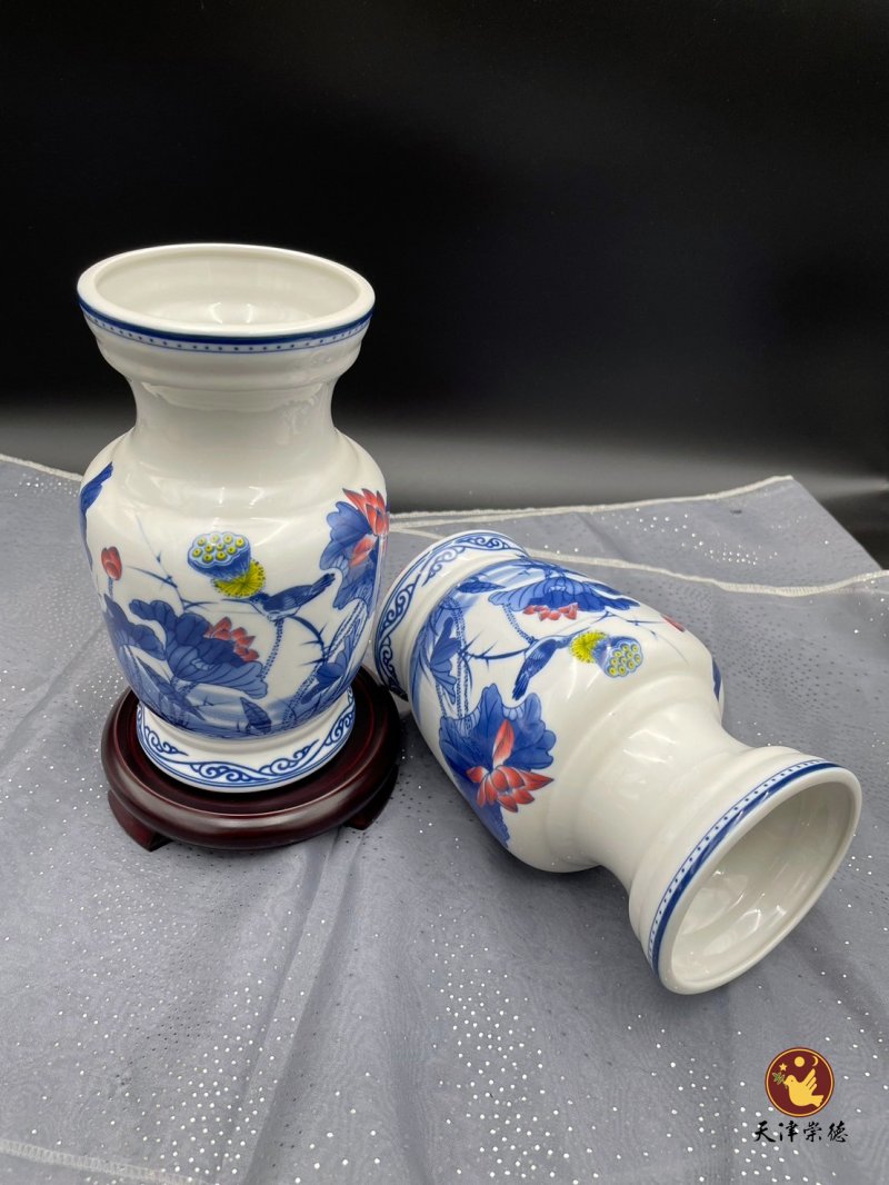 秀色荷花-平肩款