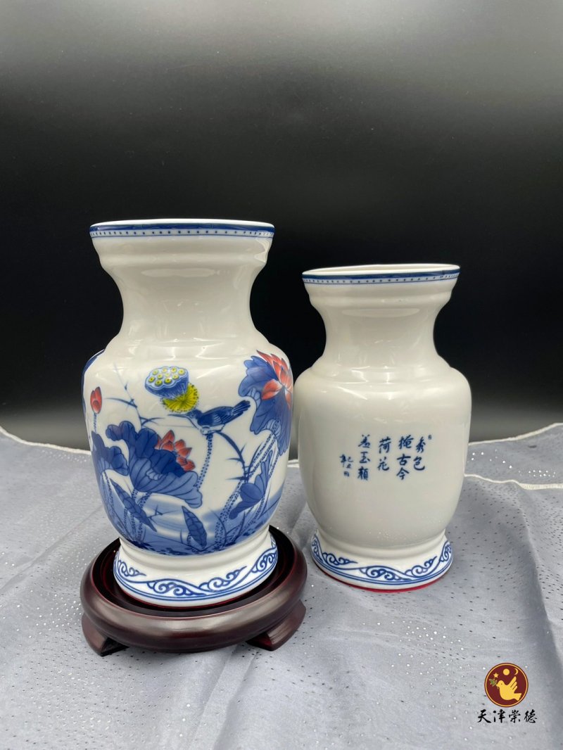 秀色荷花-平肩款