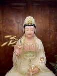 漢白玉-笑顏觀音