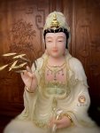 漢白玉-笑顏觀音