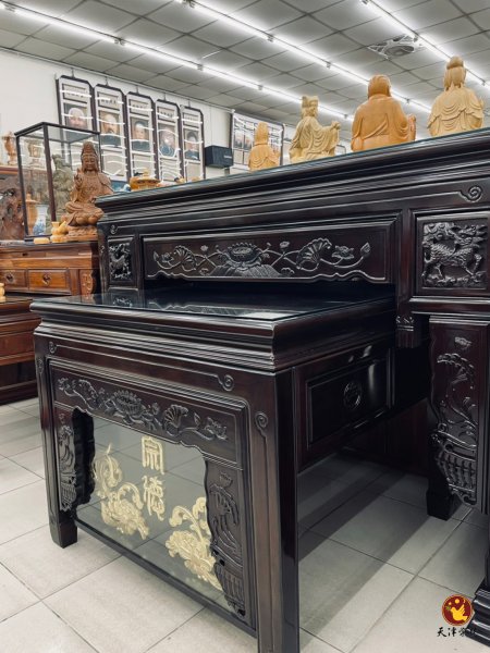 5.8尺黑紫檀(明式)